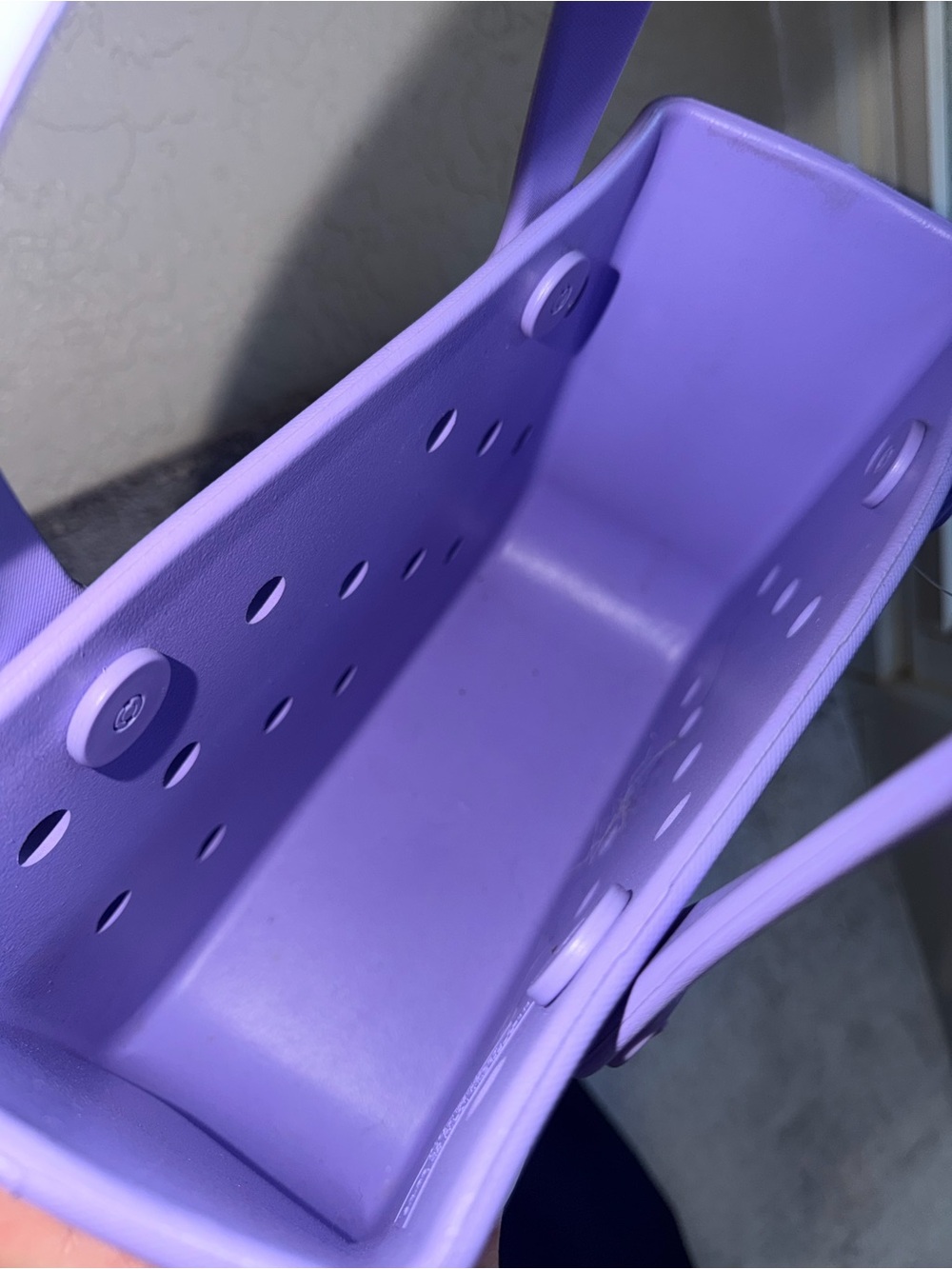 Bogg bitty Lavender Tote Bag - Lightweight Everyday Carry - Picture 5 of 5